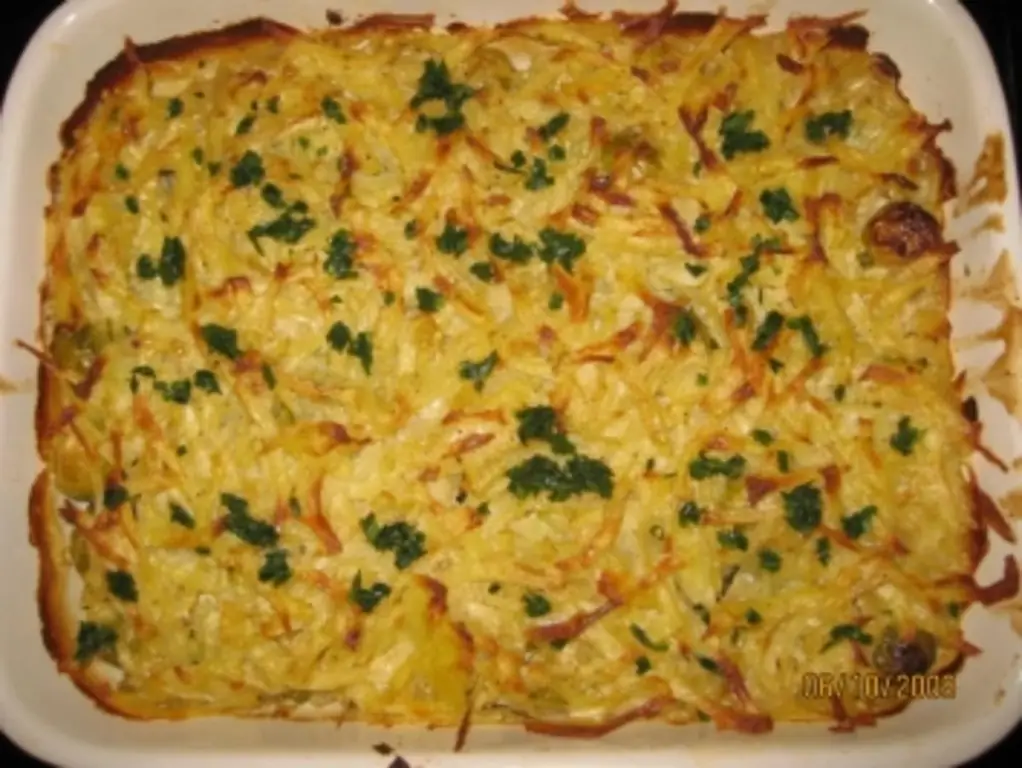 Брюссельская капуста с картофельной корочкой, в панировкевкусно, а еще и диетический рецепт