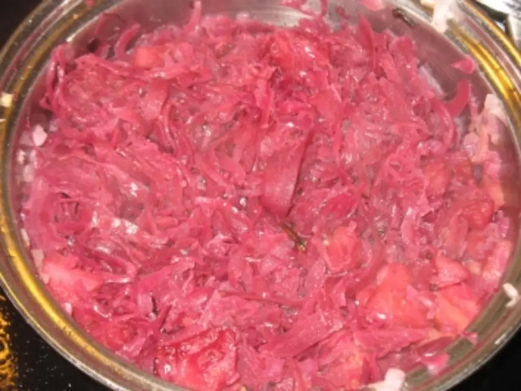 Omi`s яблоко красная капуста