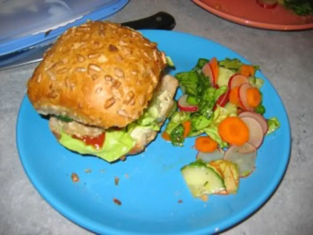 Chickenburger WW, супер вкусно и супер сытно