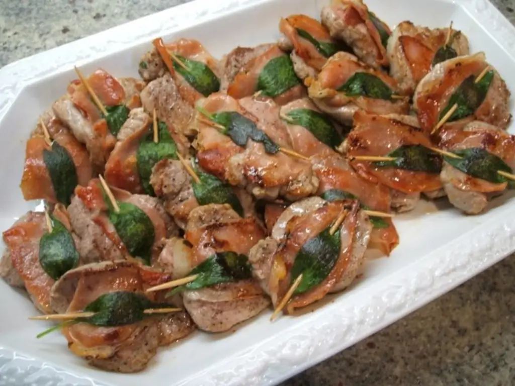 Мясо: Свиная корейка а-ля Сальтимбокка