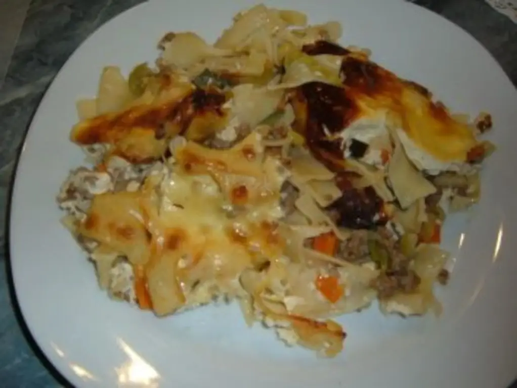 Casserole: Запеканка из макарон