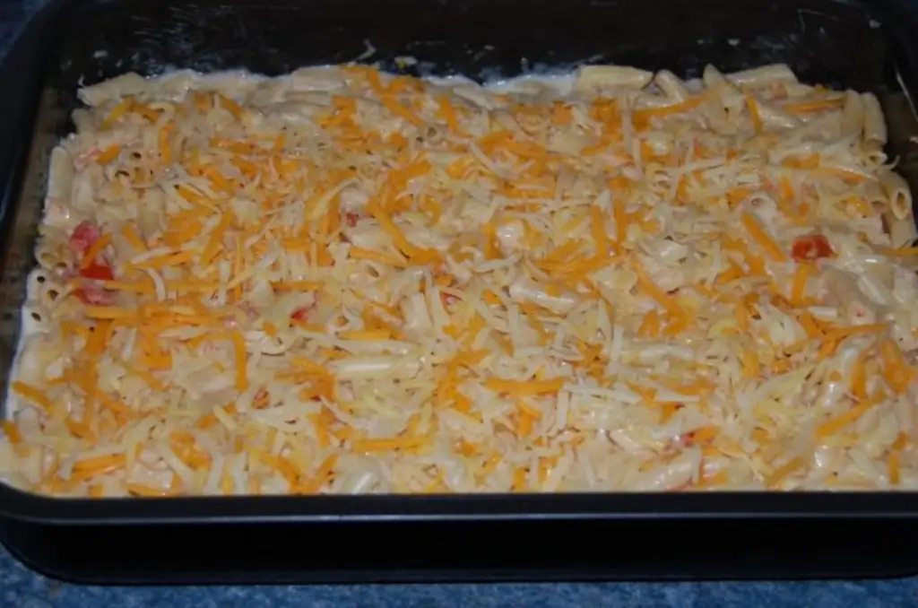 Макароны с сыром