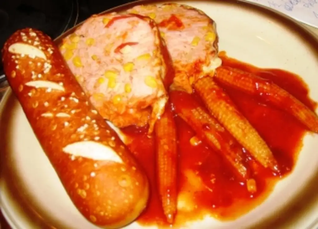 Brotzeit/ Закуска: Леберки в мексиканском стиле