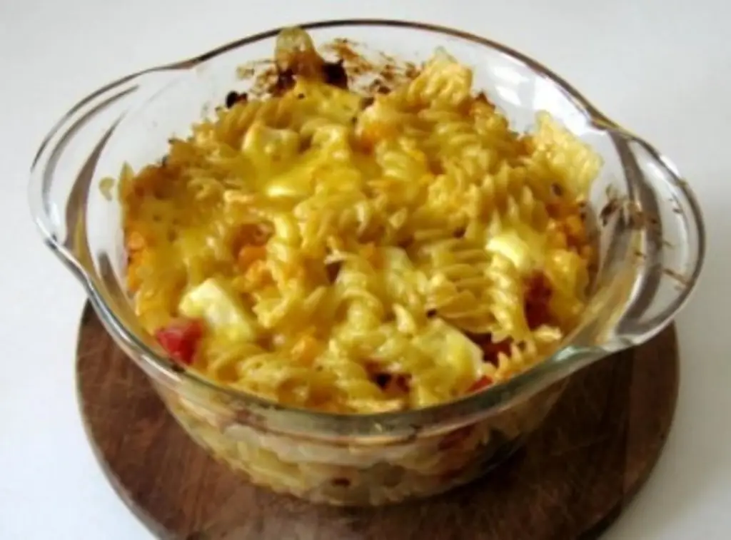 Запеканка с лапшой вкусная