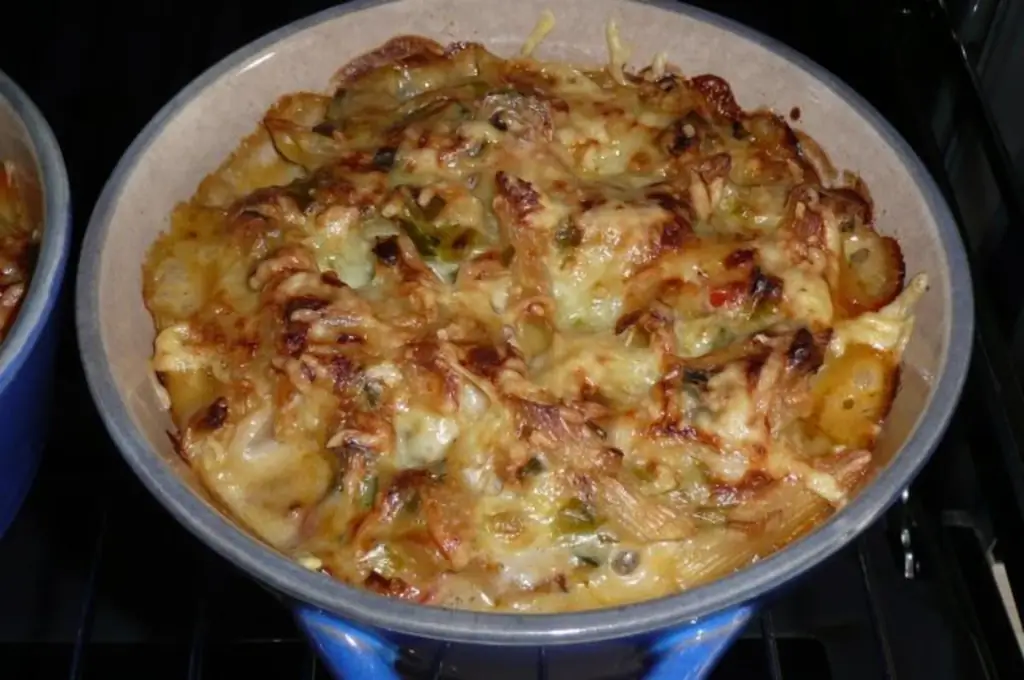 Запеканка: Мясной рулет