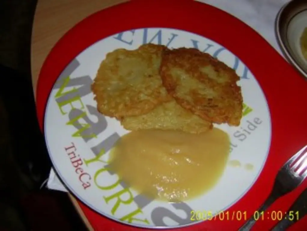 Бабушкины картофельные оладьи