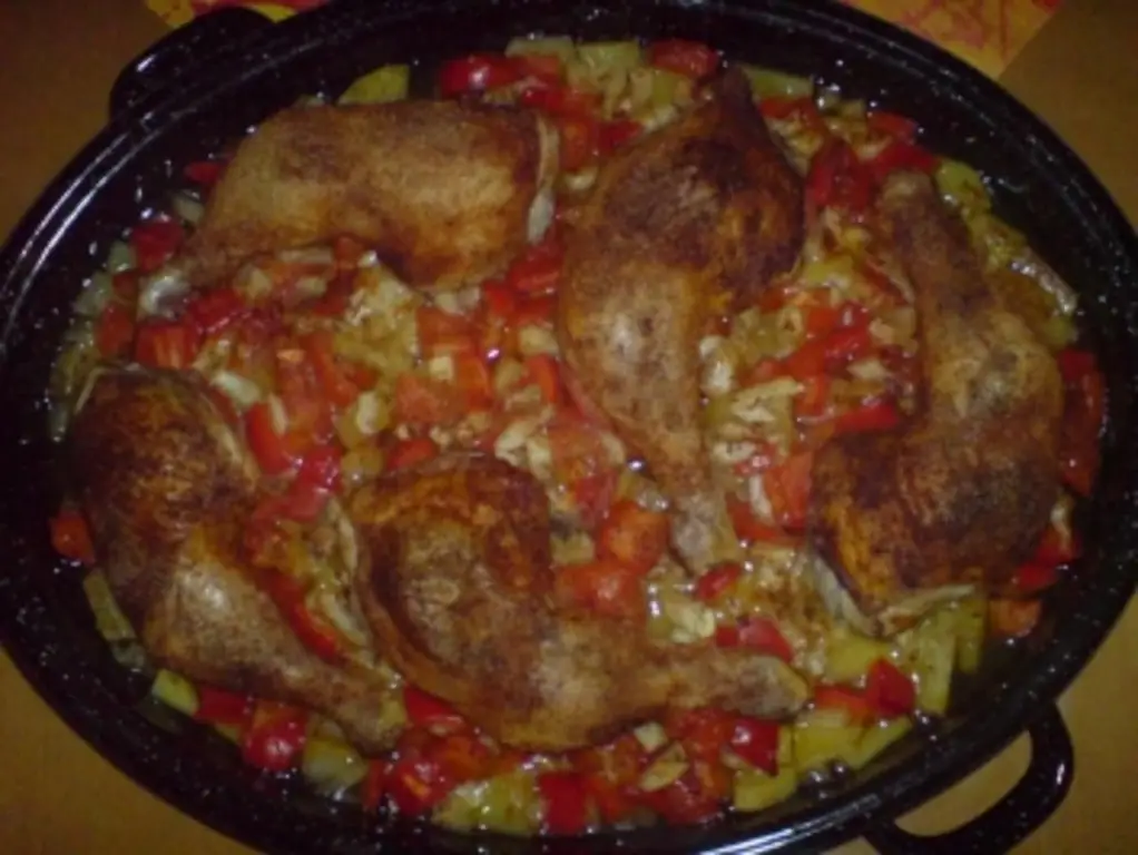Каталонская куриная запеканка