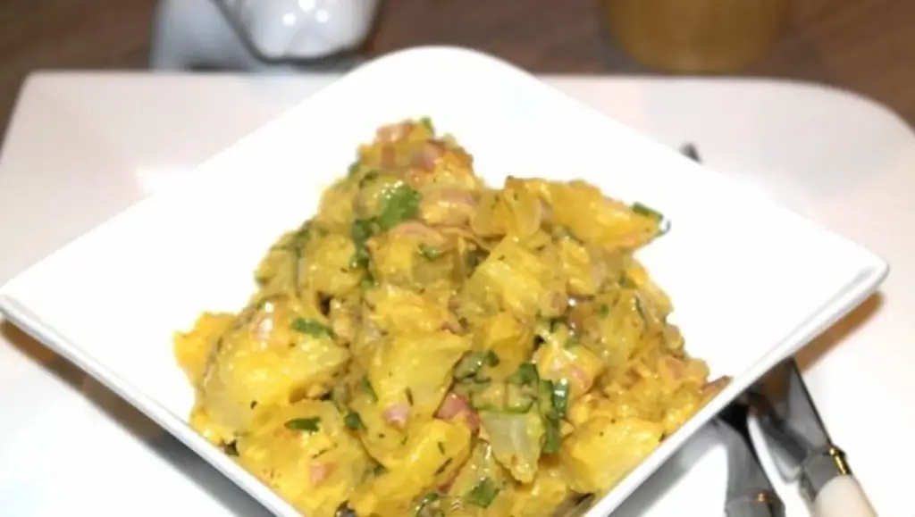 Картофельный салат по-французски