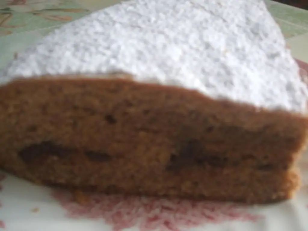 Ореховый торт с шоколадом