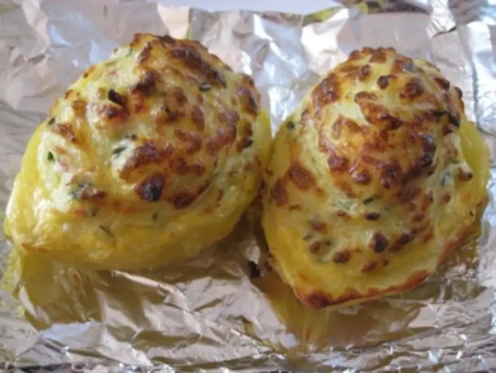 Фаршированный картофель / запеченный картофель можно использовать по-разному / хорошая подготовка