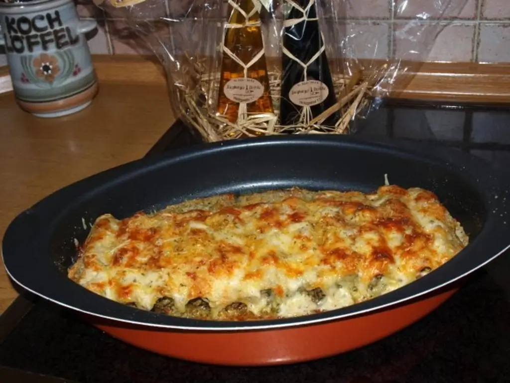 Canelloni Piemontese (рулеты из макарон с начинкой из духовки)