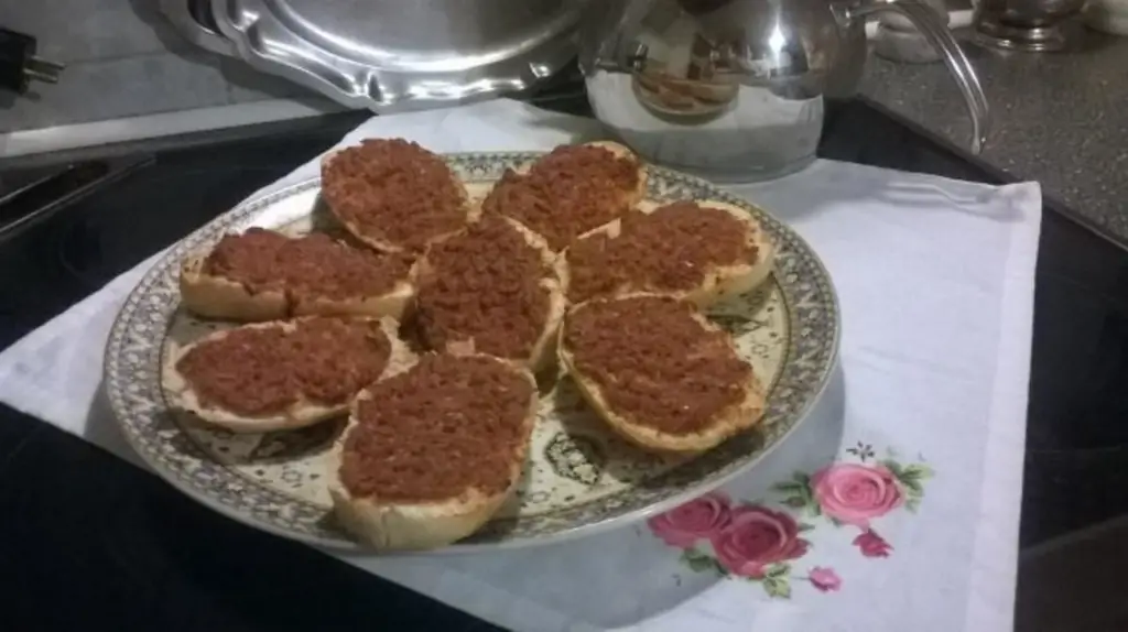 Лахмаджун - Закуска