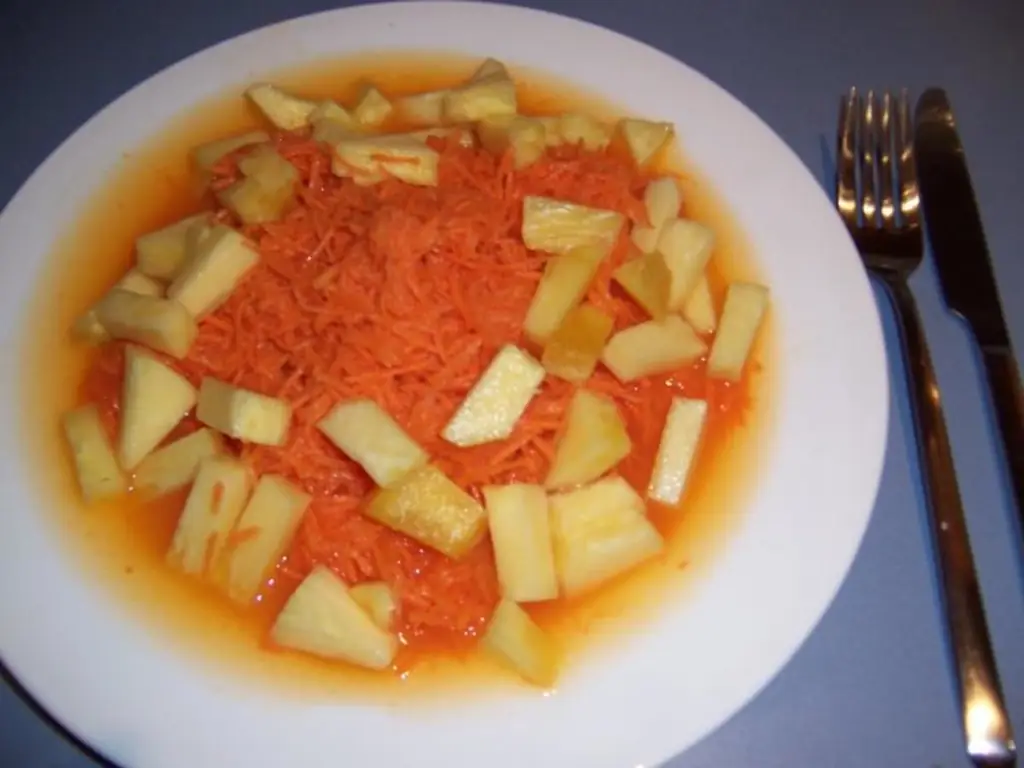 Морковный салат СУПЕР ФРУКТОВЫЙ
