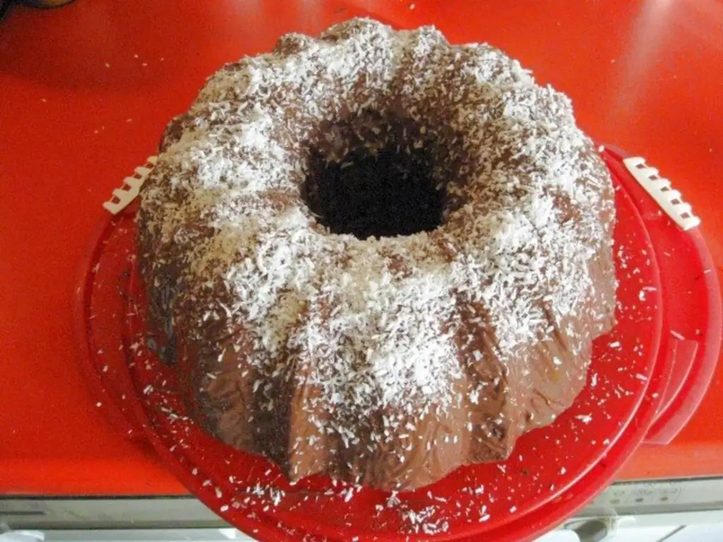 Гугельхупф с ананасом