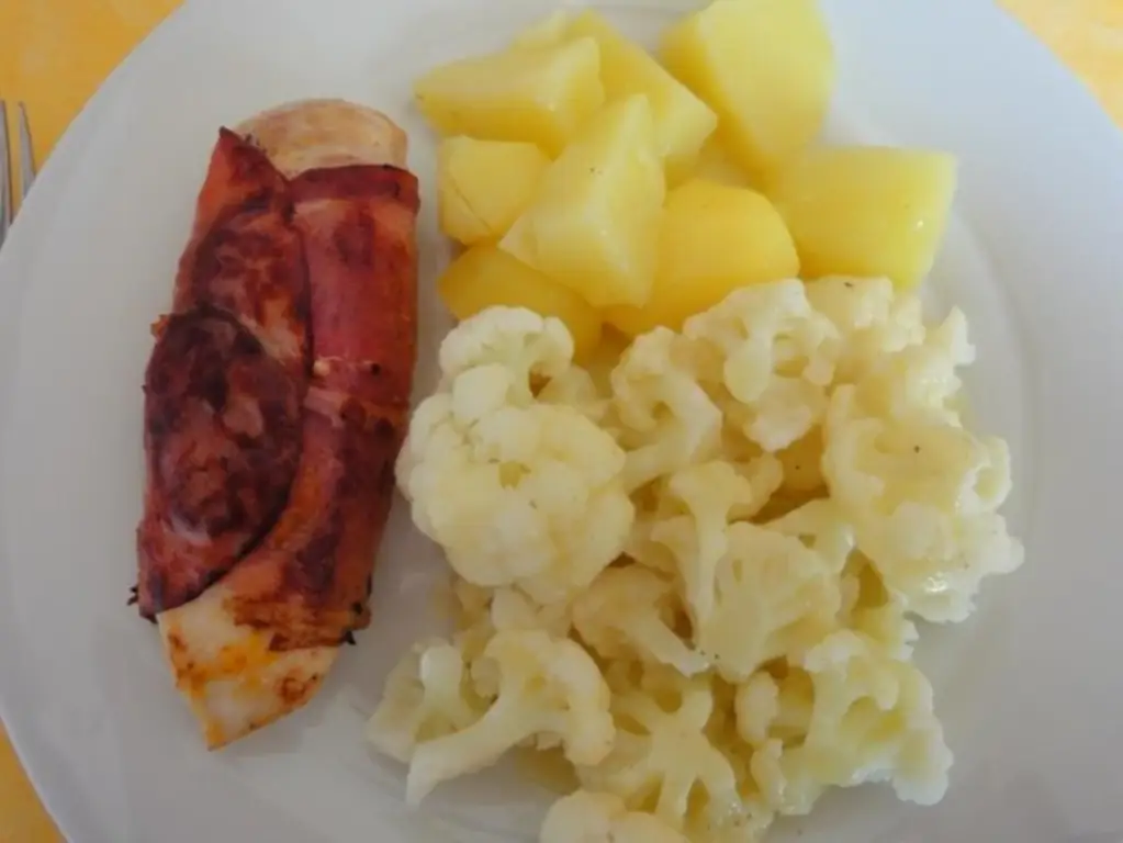 Завернутая куриная грудка