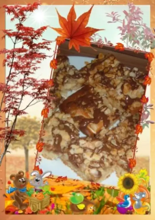 Торт: Яблочный пирог из формочки