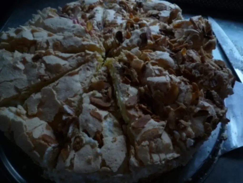 Взбитые сливки с маргарином и сахаром