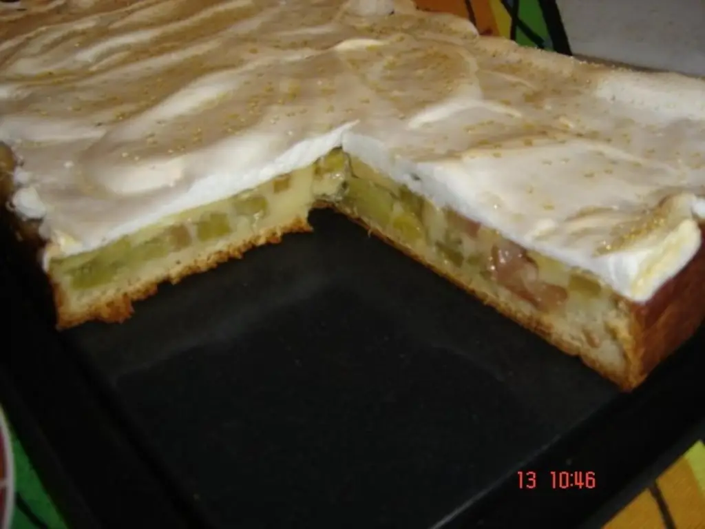 Вкусный пирог с ревенем от Хейми
