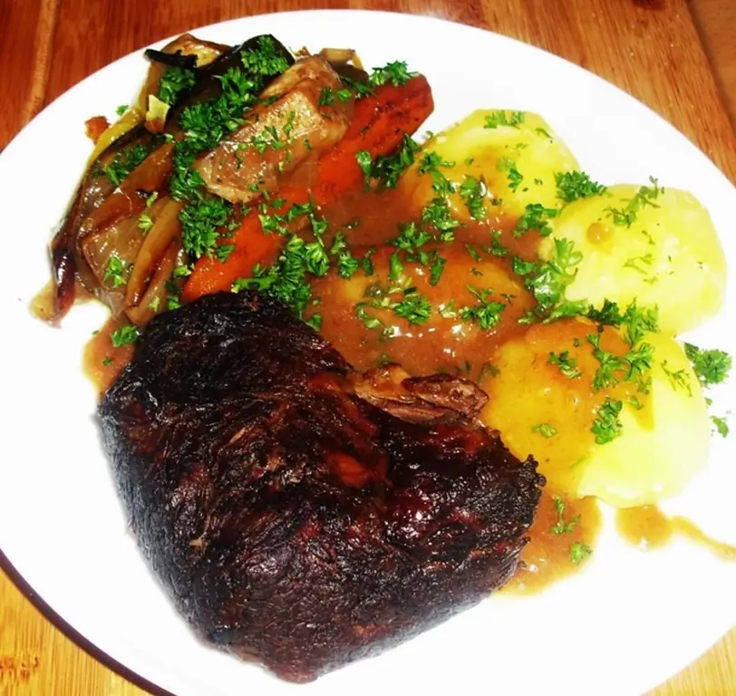 Sauerbraten из духовки