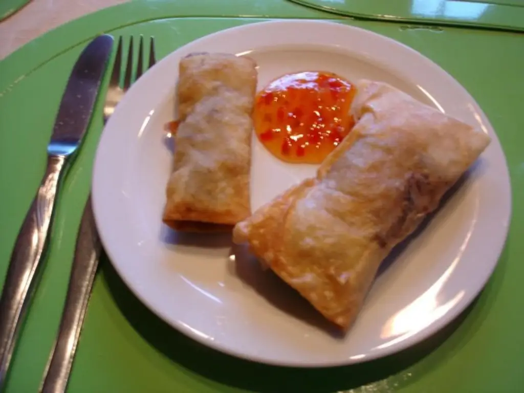 Китайский блинчик с начинкой