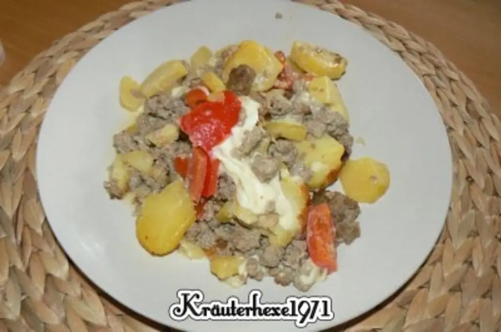 Запеченный фарш