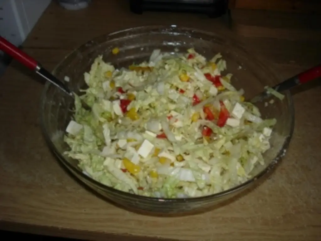Салат из пекинской капусты аля Диана