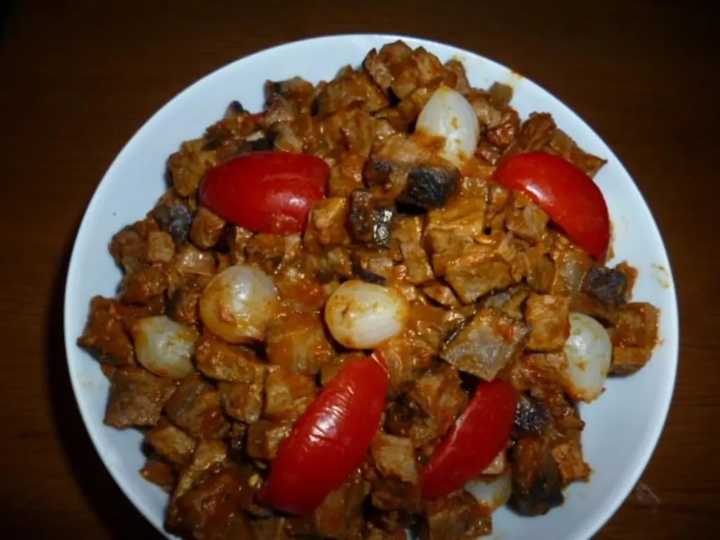 Салат с говядиной просто и вкусно