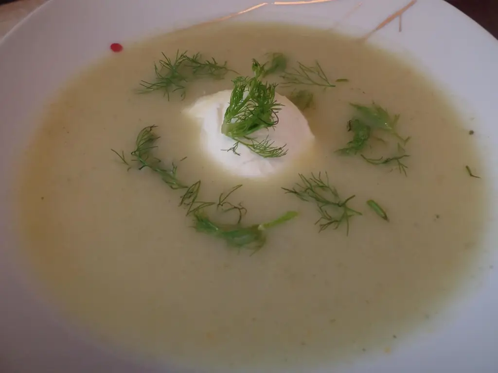 Суп из фенхеля Вкусно для вегетарианцев