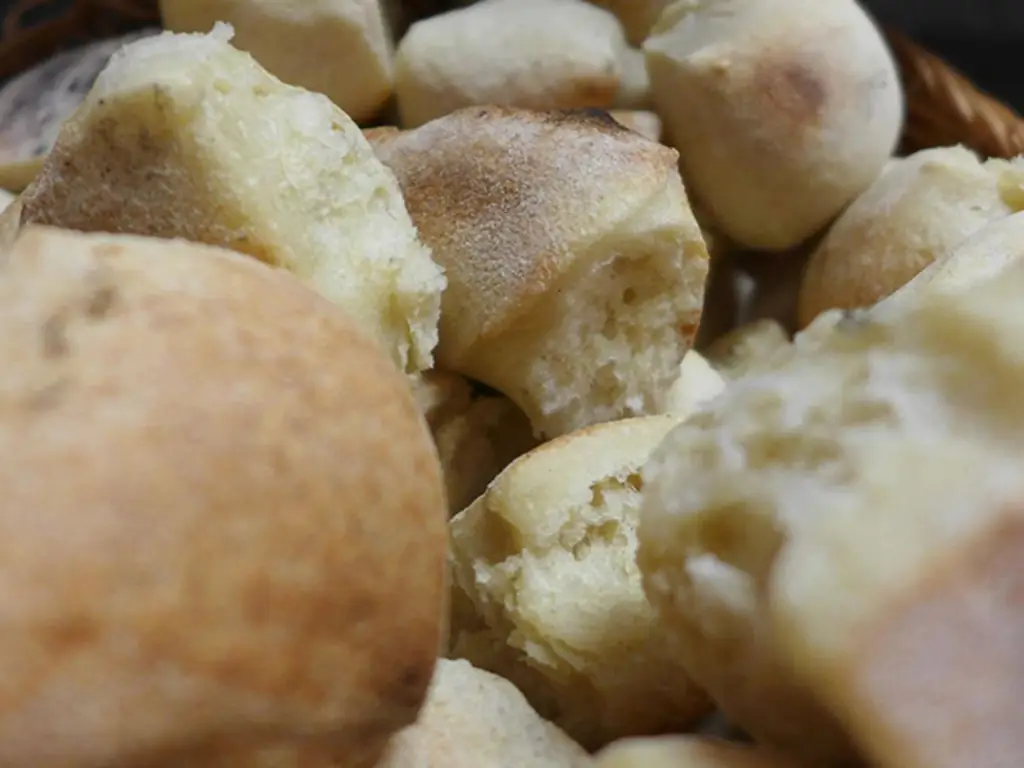 Вегетарианские булочки для пиццы