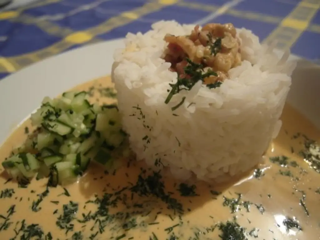 Крабы в рисовой башне