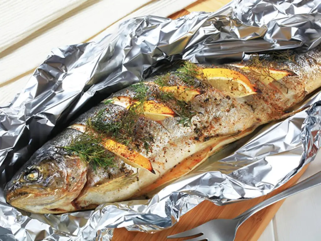 Форель из духовки