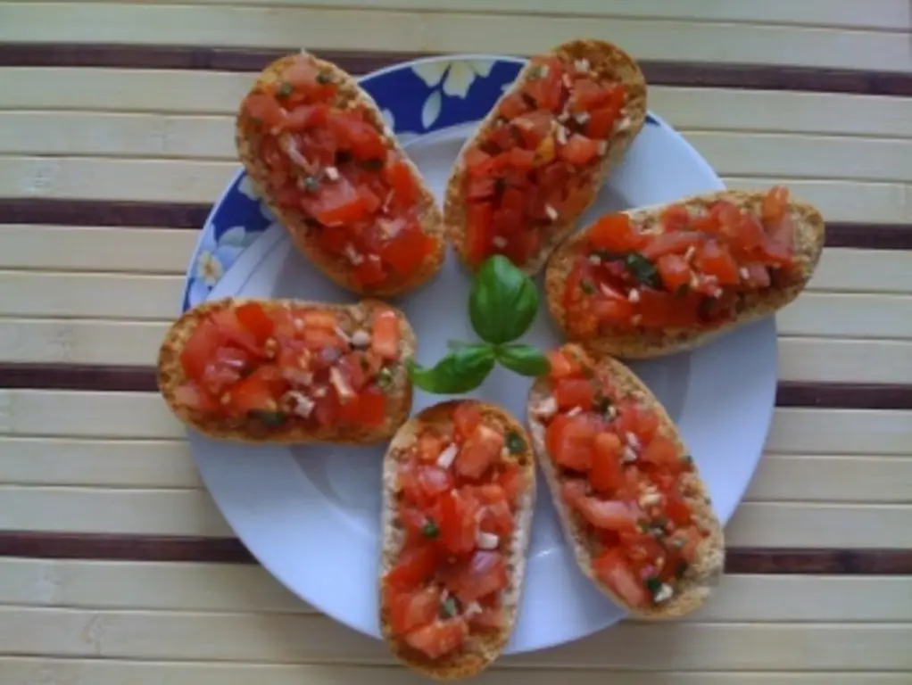 1a Брускетта..без духовки