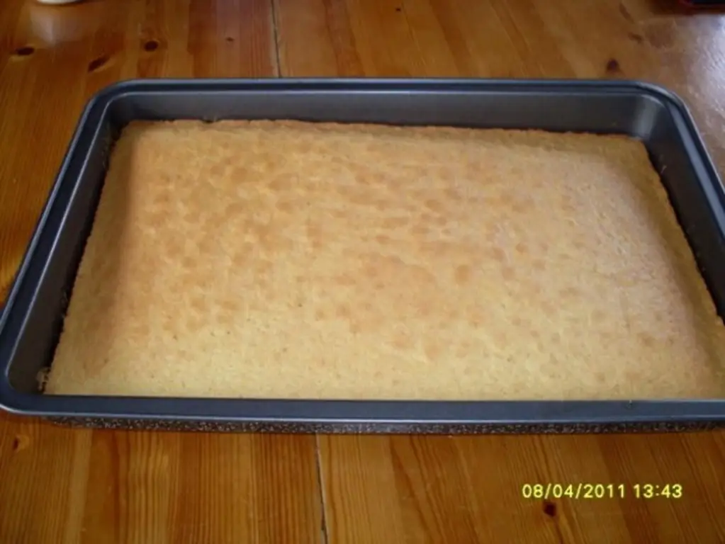 Торт из плитки с маслом и сахаром