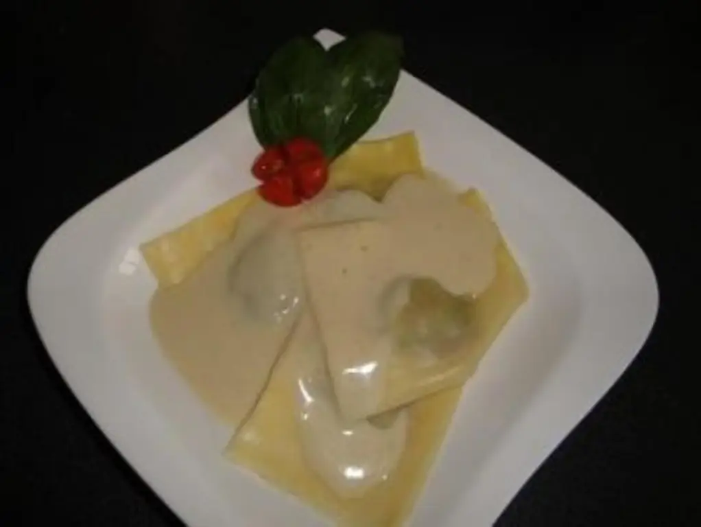 Равиоли с грибами