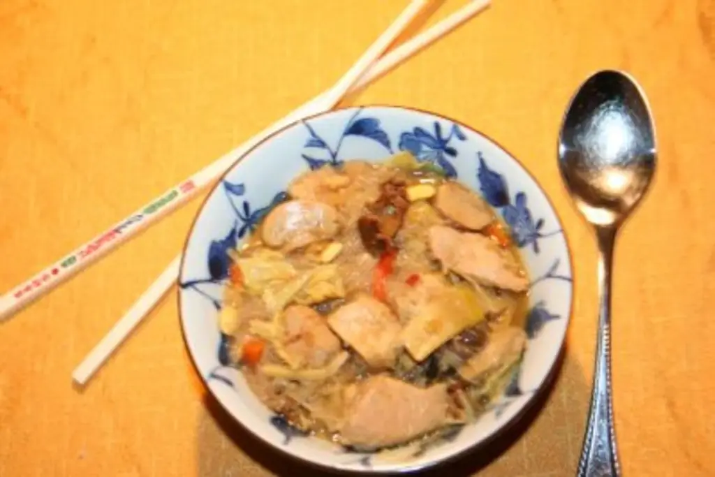 Куриный суп по-немецки