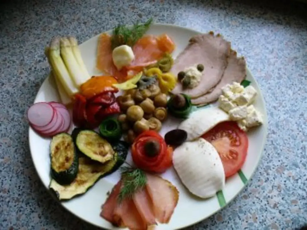 Тонкое мясное ассорти