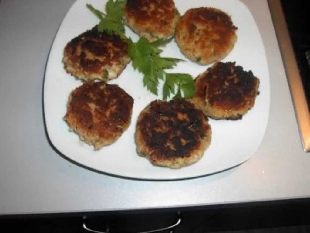 Рыбные оладьи,,, они были вкусные