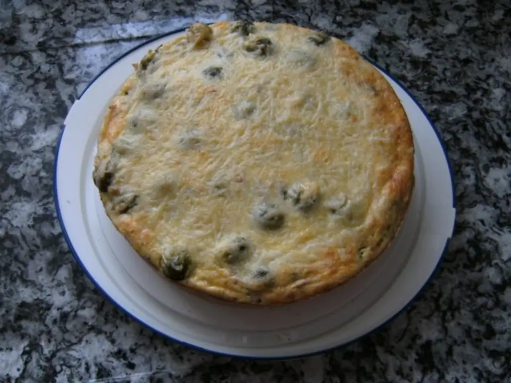 Торт с брюссельской капустой
