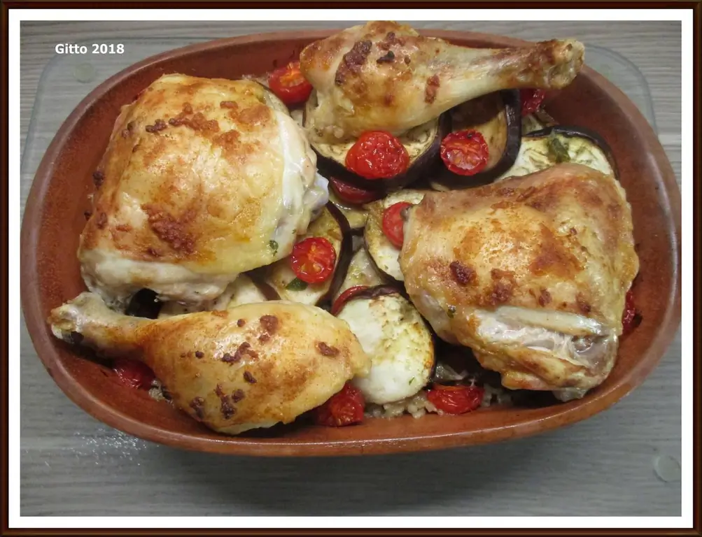 Куриные ножки с восточным акцентом и булгуром