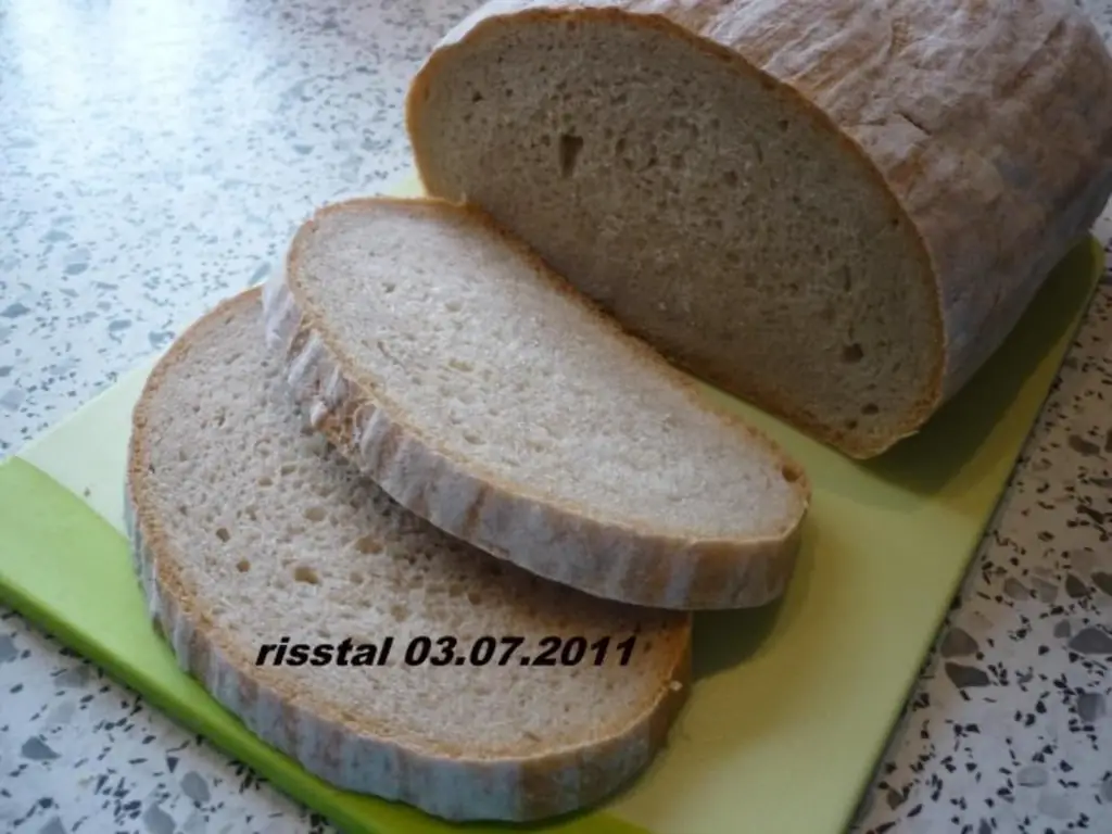 Пшеничный хлеб, простой, но вкусный