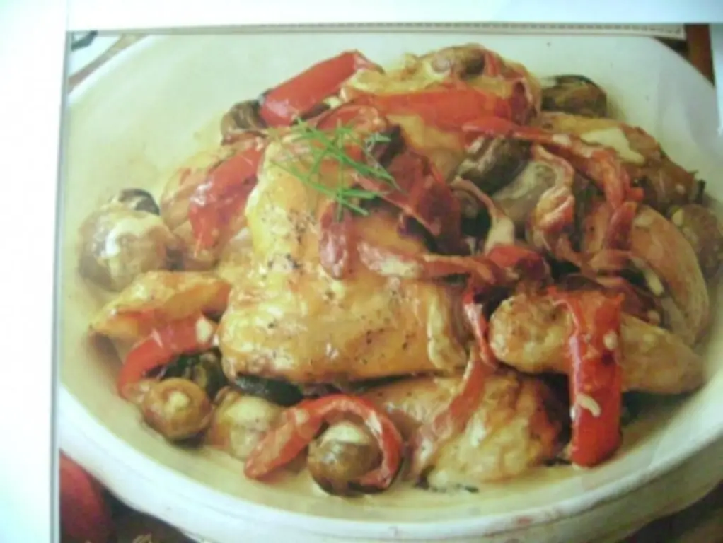 Куриное блюдо по-деревенски