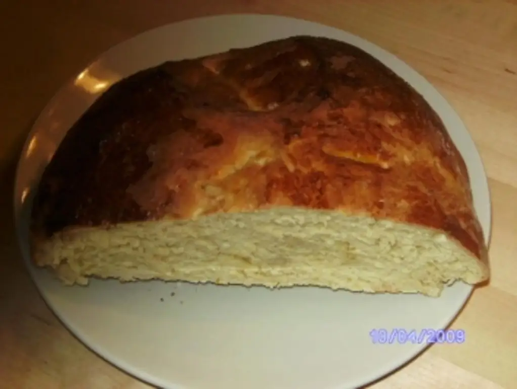 Пасхальный хлеб сладкий и пушистый