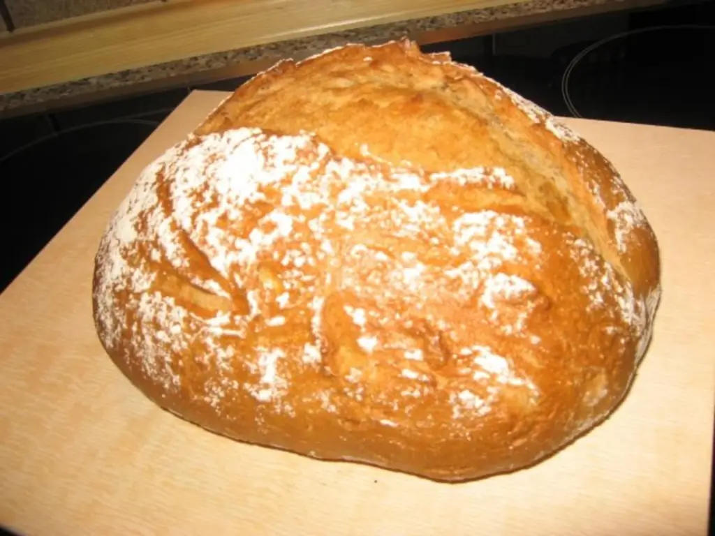 Быстрый хлеб с корочкой