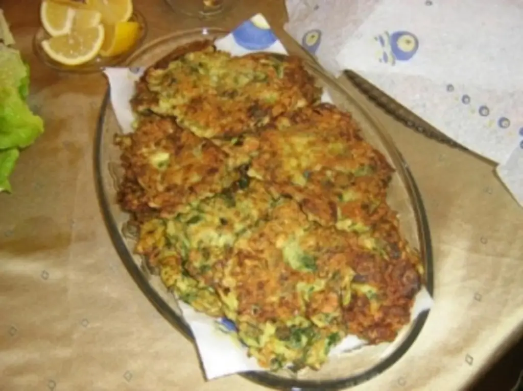 Mücver=турецкий блин с цуккини