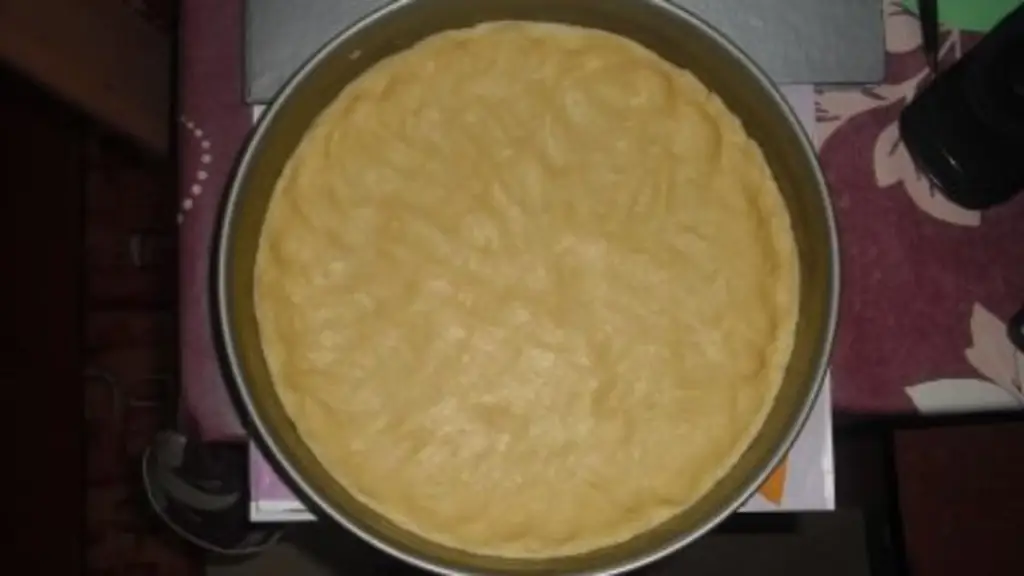 Сливочный торт с тестом и маслом
