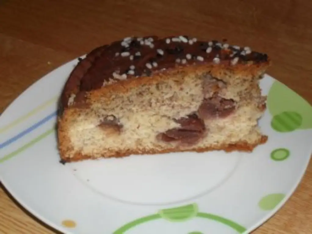 Тещин торт с маслом и сахаром