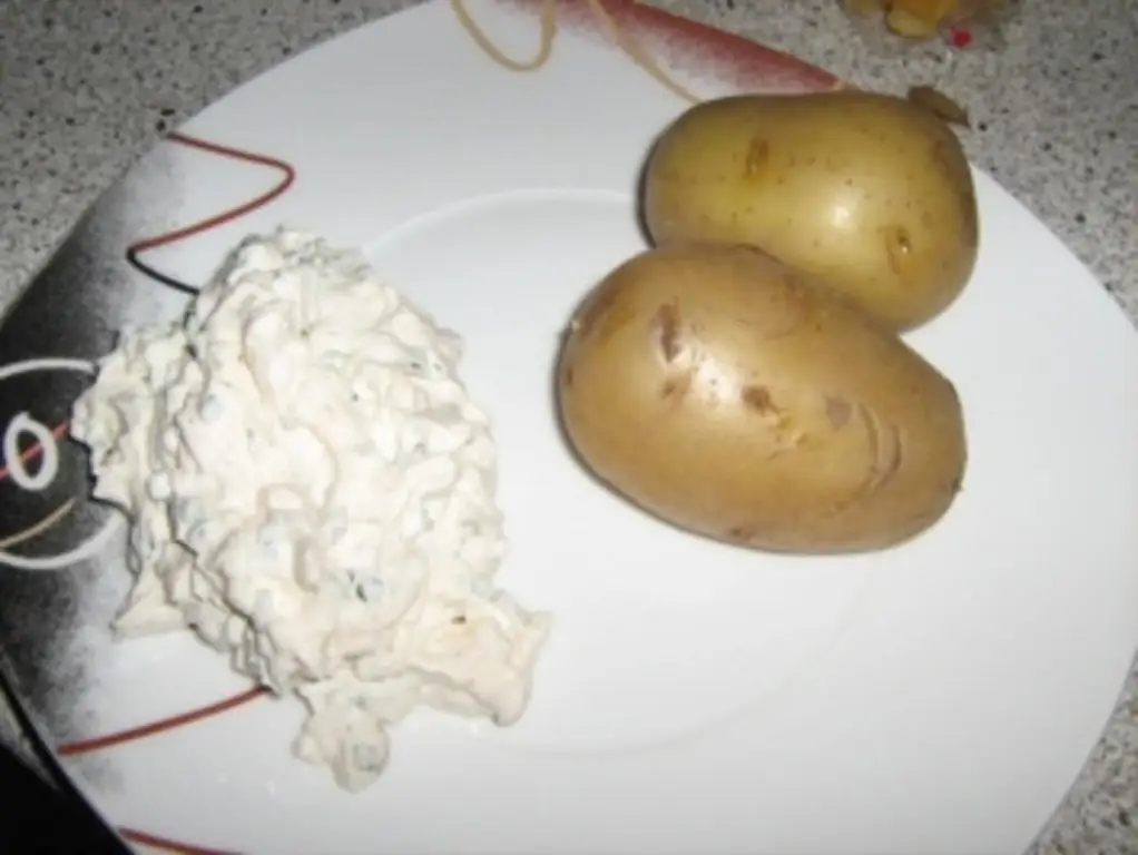 Грумберри и белый сыр