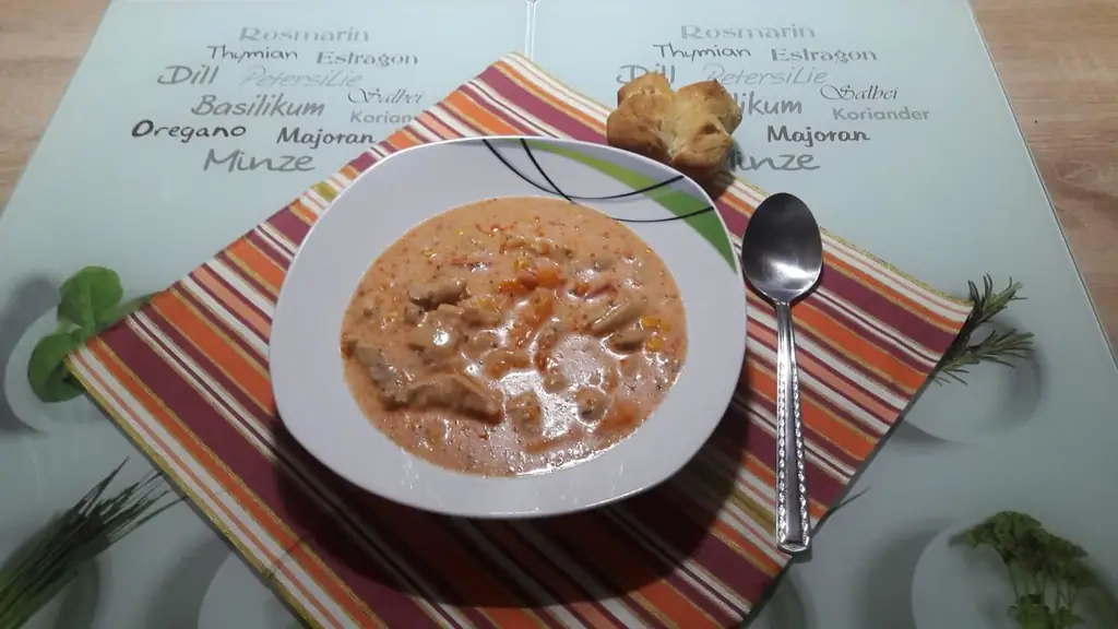 Суп из гирос Вкусный