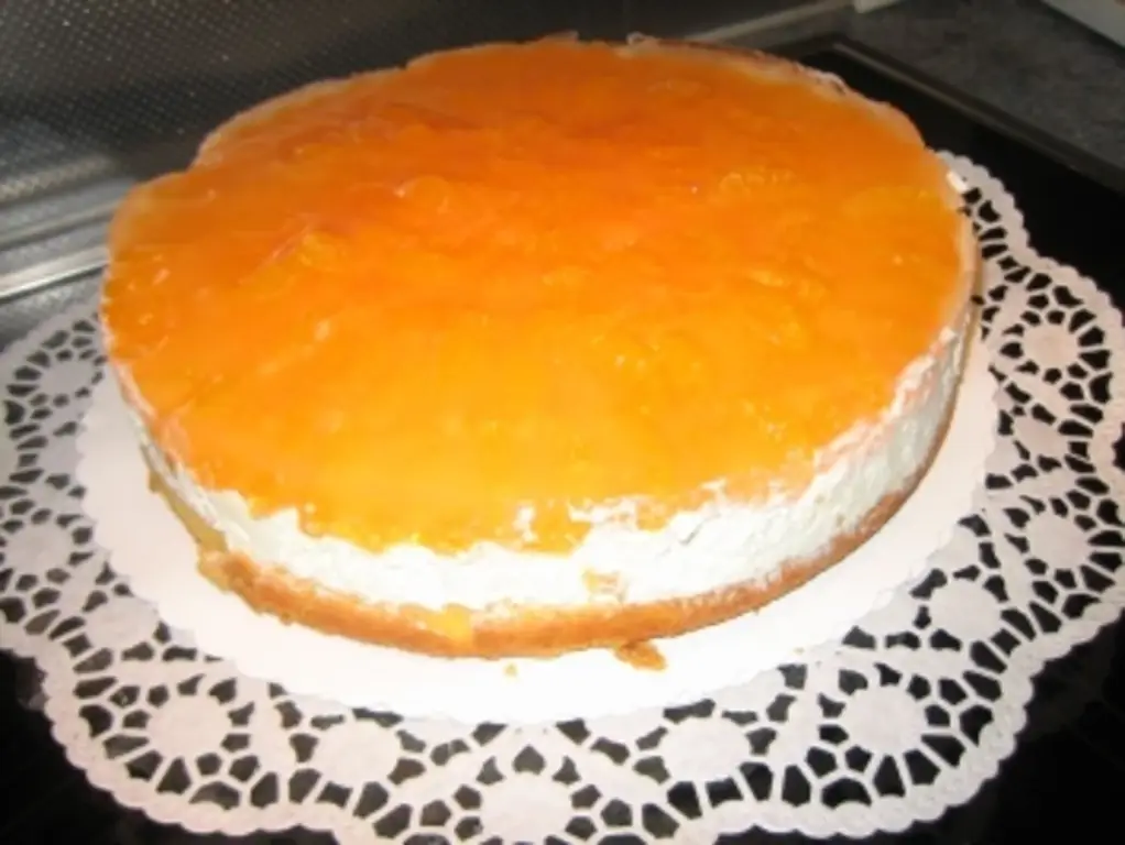 ПИРОГ С МАНДАРИНАМИ И творогом