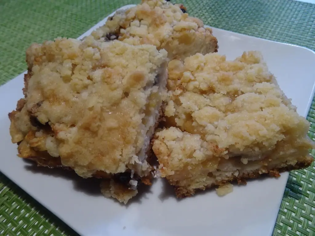 Яблочный пирог с масляной крошкой